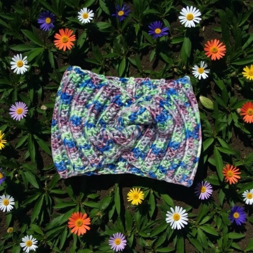 Colorful Crochet Headband
